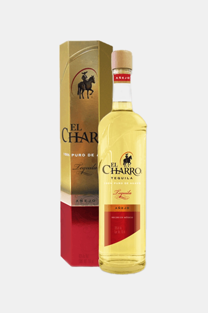Текила El Charro Premium Anejo 100% Puro de Agave gift box 750 мл