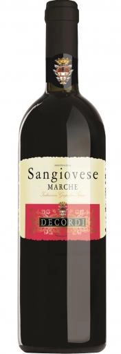 Вино De.Co.Vin Decordi Sangiovese Marche IGT  750 мл
