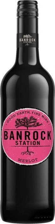 Вино Banrock Station  Merlot red semi dry  2018  750 мл