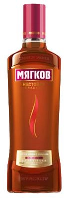 Настойка сладкая Мягков рябина с коньяком (Россия)  500 мл