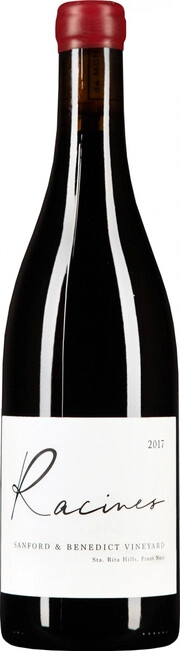 Вино Racines Sanford & Benedict Vineyard Pinot Noir  Расинес Сэнфорд & Бенедикт Виньярд Пино Нуар  2017 750 мл