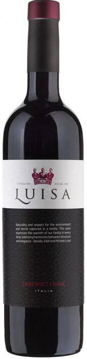 Вино Tenuta Luisa  Cabernet Franc   Тенута Луиза, Каберне Фран   750 мл