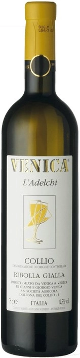 Вино Venica & Venica L'Adelchi Ribolla Gialla Collio DOC Л'Аделки Риболла Джалла  2021  750 мл