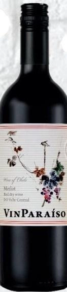 Вино  Paraiso Merlot Винпараисо Мерло 750 мл