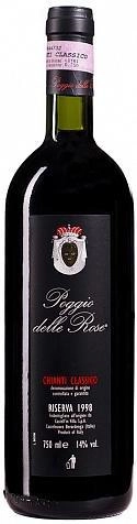 Вино Castell'in Villa Chianti Classico DOCG Riserva Poggio delle Rosa  1998  750 мл