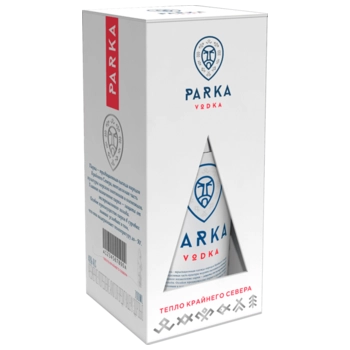 Водка Parka gift box 700 мл