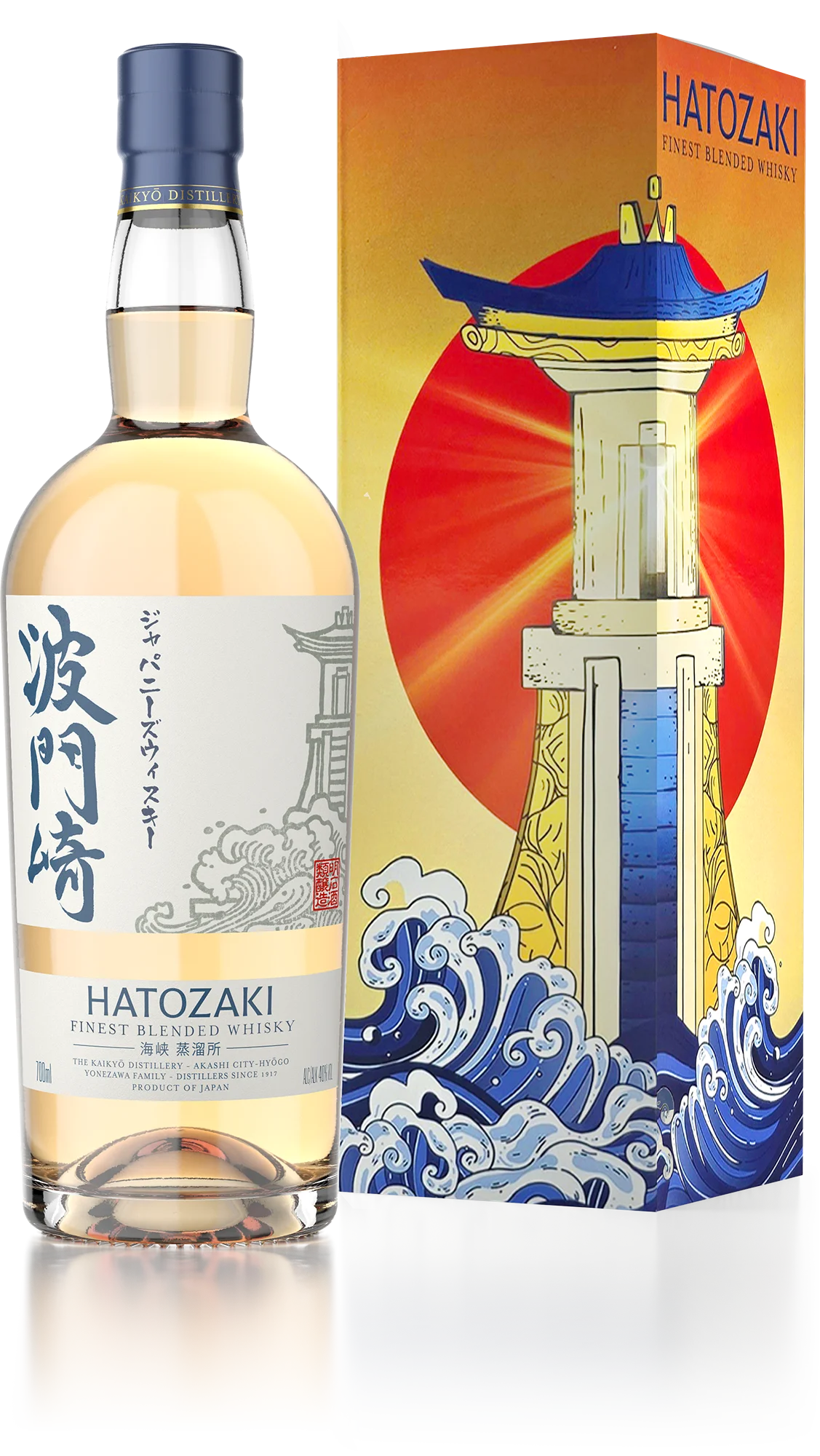 Виски Hatozaki   Blended  gift box  700 мл  40%