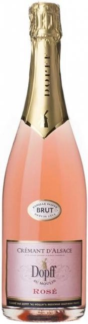 Игристое вино Dopff au Moulin Cremant d'Alsace Rose Brut  750 мл