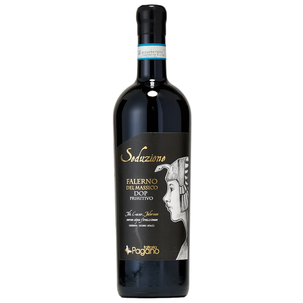 Вино  Fattoria Pagano  Seduzione Falerno del Massico Primitivo  750 мл  16,5%