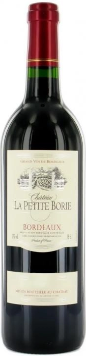 Вино Chateau La Petite Borie Bordeaux AOC  Шато Ля Пти Бори, 2011, 750 мл