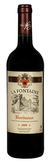 Вино Club International des Amis du Vin  La Fontaine АОС red dry   12,5%