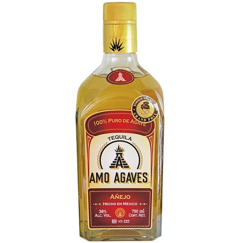 Текила  Amo Agaves Anejo   750 мл