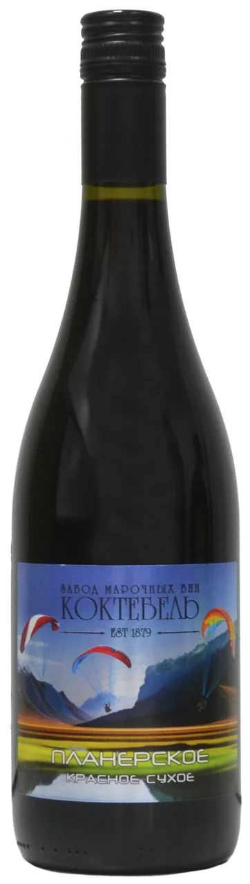 Вино Коктебель Планерское  Атмосфера  красное сухое    2024  750 мл 12,5%