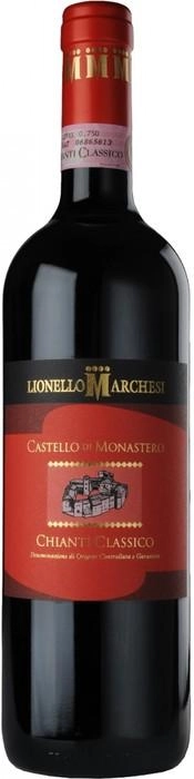 Вино Lionello Marchesi, "Castello di Monastero" Chianti Classico DOCG, "Кастелло ди Монастеро Кьянти Классико ДОКГ" красн. сух. 0,75л
