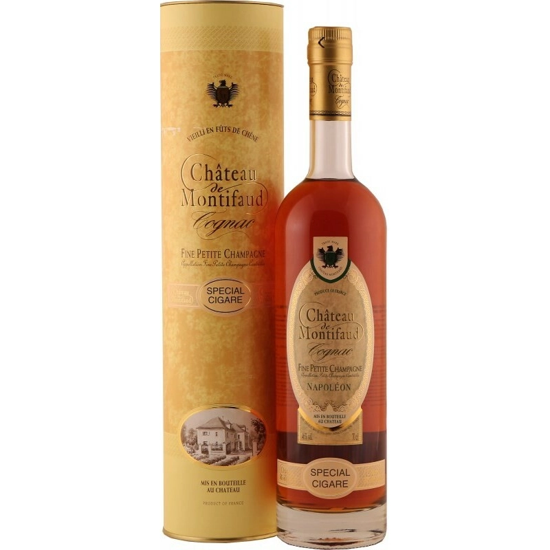 Коньяк Chateau de Montifaud Napoleon Special Sigare Petite Champagne AOC in gift box 700 мл