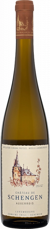 Вино Chateau de Schengen  Auxerrois Moselle Luxembourgeoise AOP  2019 750 мл