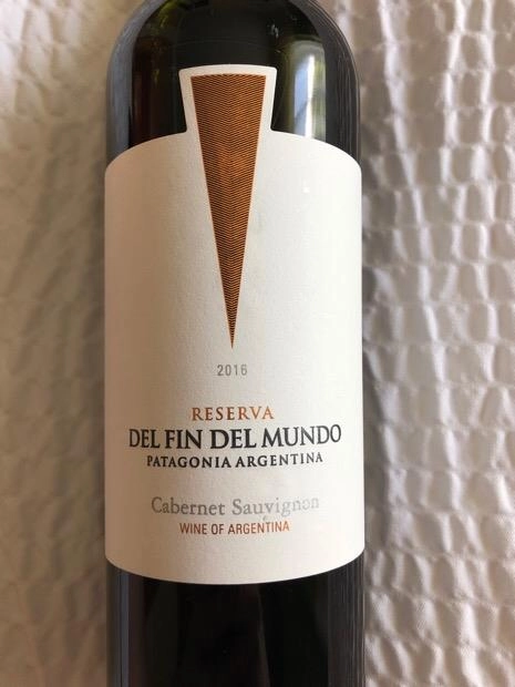 Вино Fin del Mundo Cabernet Franc Patagonia Bodega del Fin del Mundo red  2019 750 мл