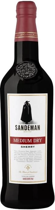 Херес Sandeman Medium Dry Sherry  2019 750 мл
