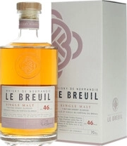 Виски Le Breuil Single Malt Finiton Sherry Oloroso gift box  46% 700 мл