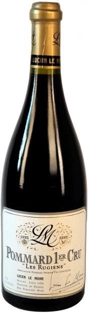 Вино Lucien Le Moine  Pommard Premier Cru  Les Rugiens AOC  Люсьен Ле Муан Поммар Премье Крю  Ле Ружьен 2010  750 мл