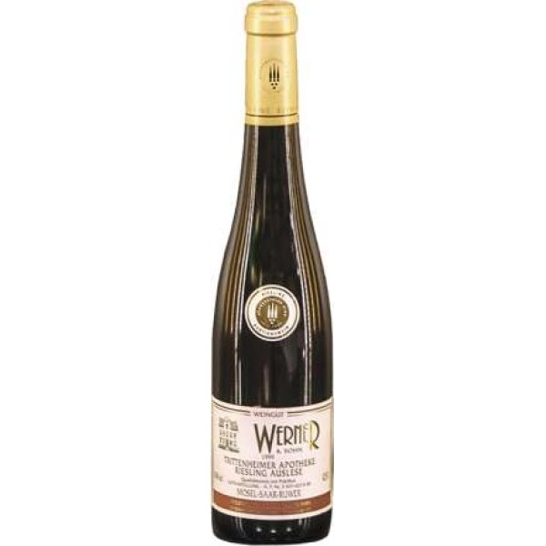 Вино Mozel Werner u sohn Trittenheimer Apotheke Riesling Auslese QmP Versteigerungswein  2002  750 мл