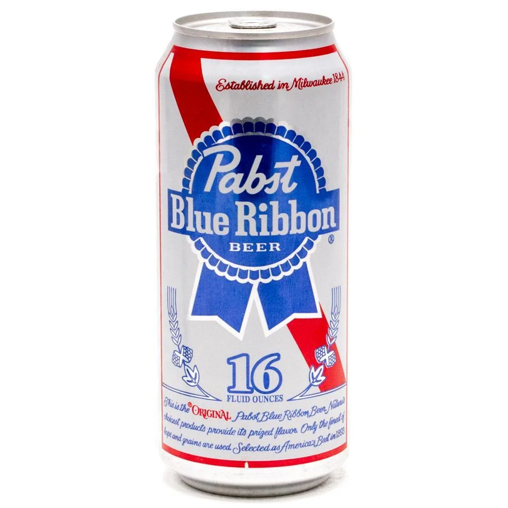 Пиво Pabst Blue Ribbon Пабст блю риббон ж/б 473 мл.