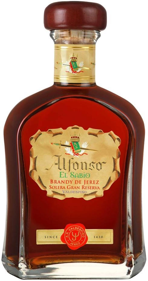 Бренди Brandy Valdespino Gran Reserva Alfonso el Sabio  2019 700 мл