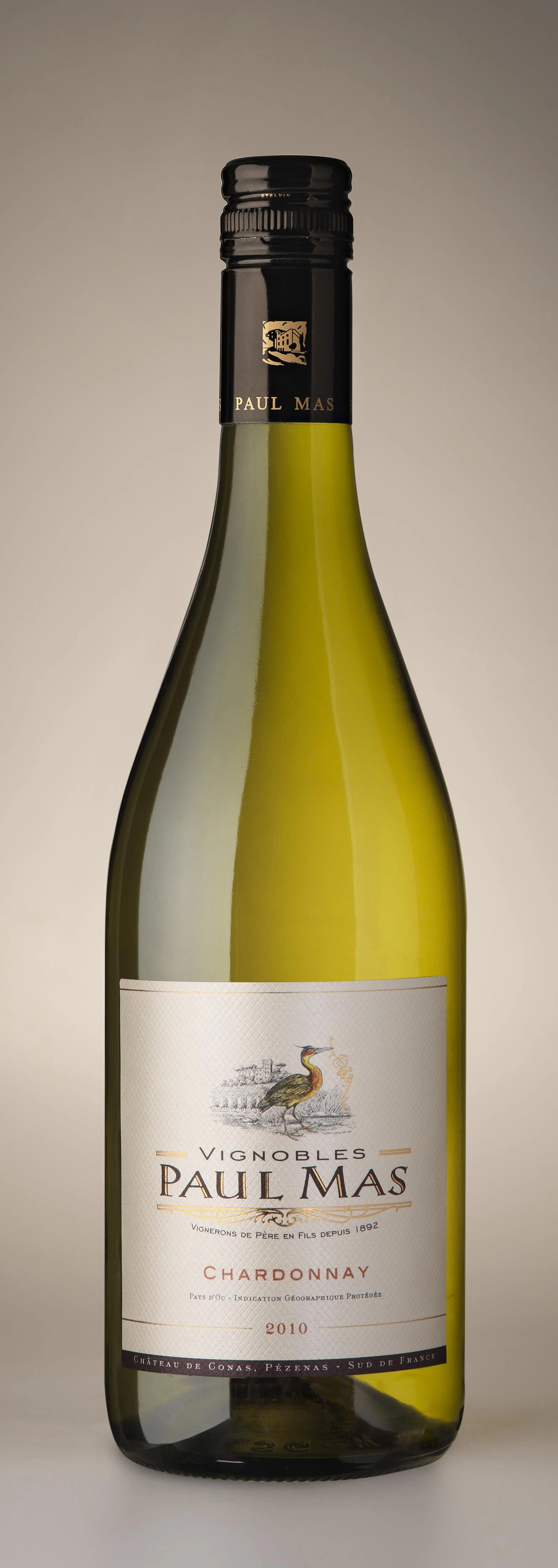 Вино  Paul Mas  Classique Chardonnay   2020  750 мл