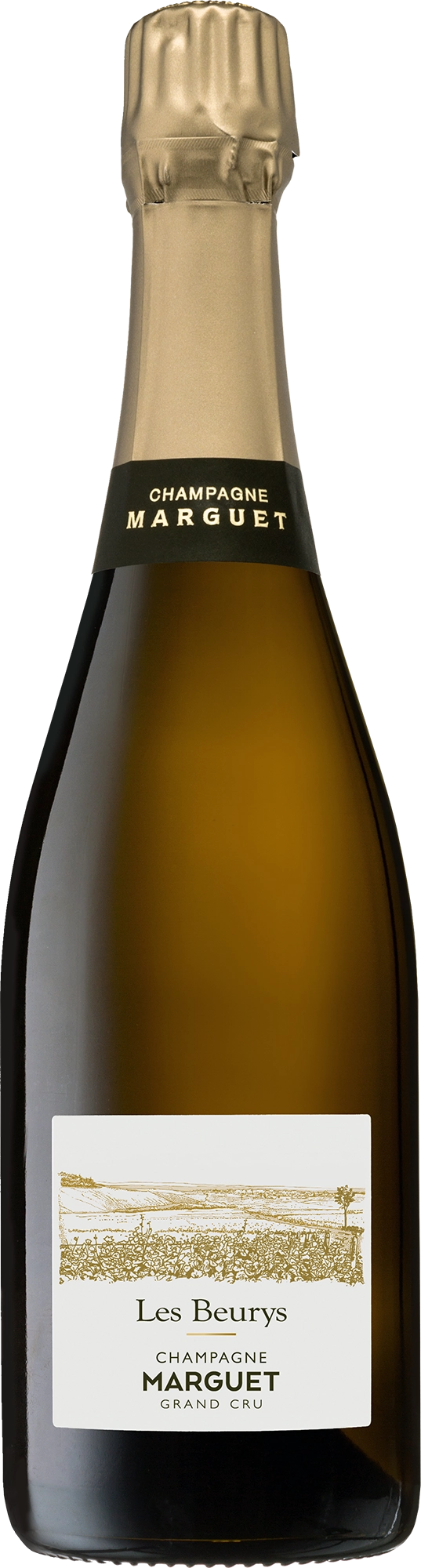 Шампанское Marguet  Les Beurys Grand Cru Extra Brut Champagne 2018  750 мл 12 %