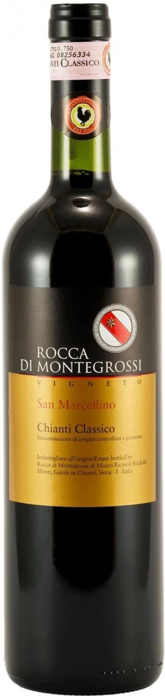 Rocca di Montegrossi, Chianti Classico DOCG, Кьянти Классико ДОСДжи Виньето Сан Марчеллино, Рокка ди Монтегросси,красное сухое 2014 750 мл