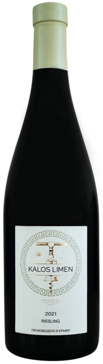 Вино   Kalos Limen Riesling   Калос Лимен  Рислинг 2023   750 мл  11%