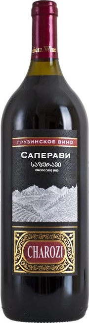 Вино  Charozi  Saperavi  Чарози  Саперави   красное сухое 2018 1500 мл