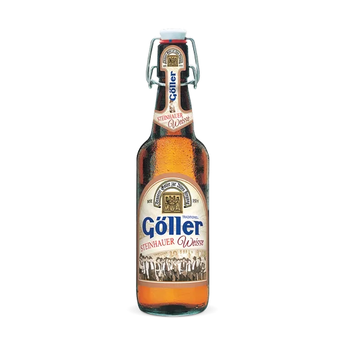 ПИВО Göller Steinhauer Weisse  ГЁЛЛЕР ШТАЙНХАУЭР ВАЙС  стекло 500 мл