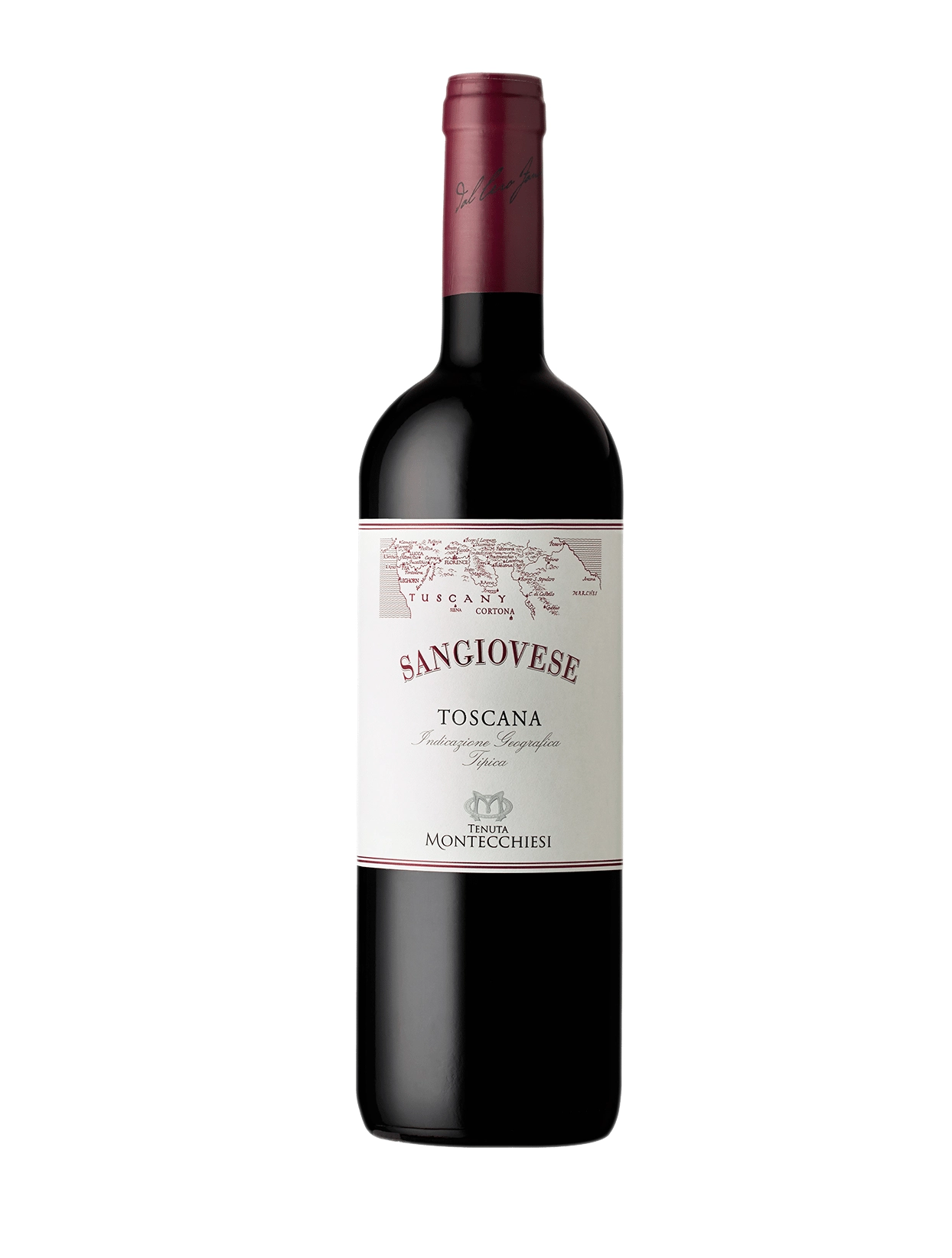 Вино Tenuta Montecchiesi Sangiovese Тенута Монтекьези Санджовезе Тоскана 2016 750 мл