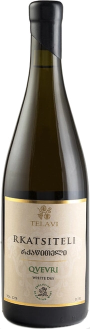 Вино  Telavi  Rkatsiteli Qvevri   750 мл