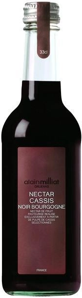 Сок Alain Milliat Nectar de Cassis,  "Ален Мия" Нектар из черной смородины, 330 мл