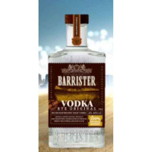 Водка Барристер  Кошерная   Сингл Молт   700 мл 40 %