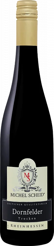 Вино  Michel Scheid  Dornfelder  Rheinhessen Einig-Zenzen Михель Шайд   Дорнфельдер  Райнхессен Айних Зензен 2017 750 мл