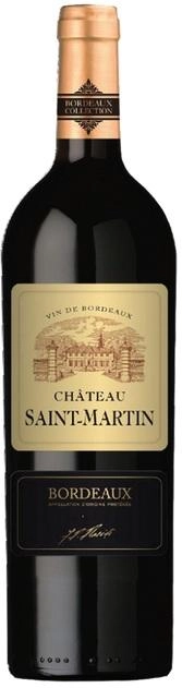 Вино  Les Grands Chais de France Chateau Saint-Martin Bordeaux AOC  2014  0.75