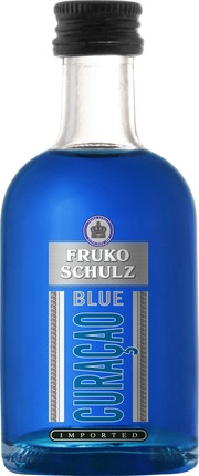 Ликер Fruko Schulz Blue Curacao  50 мл