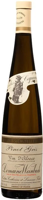 Вино Domaine Weinbach Pinot Gris  Cuvee Sainte Catherine  Домен Вайнбах  Пино Гри Кюве Сэнт Катрин 2005  750 мл
