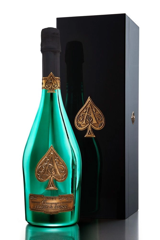 Шампанское Armand de Brignac Brut , wooden box, 750 мл  12,5 %