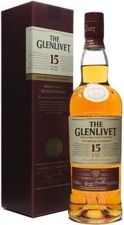 Виски The Glenlivet 15 years gift in box 700 мл