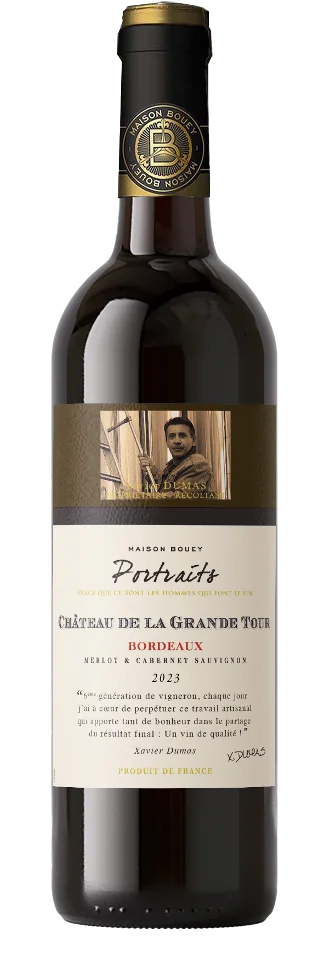 Вино Maison Bouey Chateau de la Grande Tour Portraits 2023 750 мл 14,5%