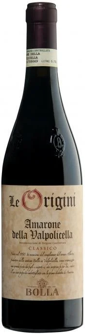 Вино Bolla, "Le Origini" Amarone della Valpolicella DOC, 2008, 750 мл/"Ле Ориджини" Амароне делла Вальполичелла, 2008