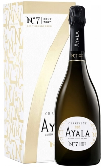 Шампанское Ayala №7 Brut  in gift box   2007 750 мл
