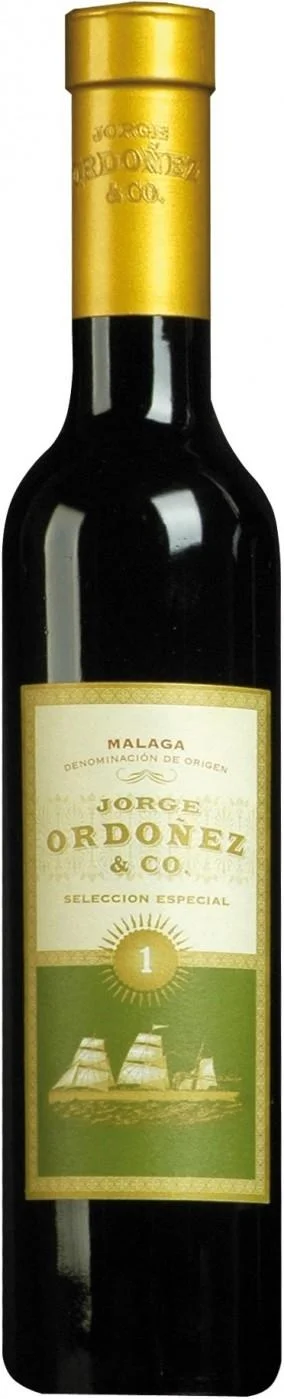 Вино Jorge Ordonez & Co Seleccion Especial Nº1 Malaga DO Хорхе Ордонез N1 Селексьон Эспесиаль Малага DO 2014 375 мл