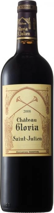 Вино Chateau Gloria St. Julien AOC 2020  750 мл