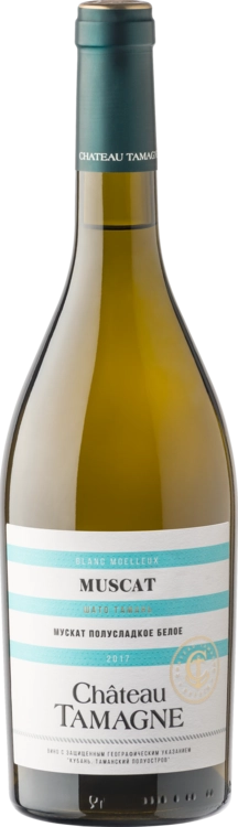 Вино Мускат Тамани полусладкое 750 мл