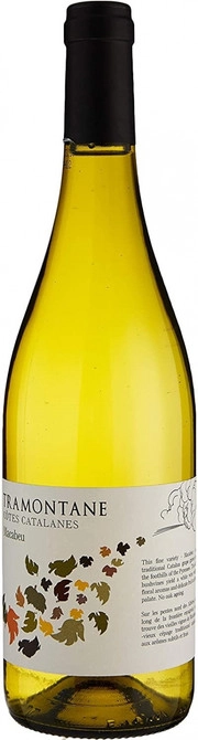 Вино  Tramontane  Macabeu  Cotes Catalanes  2018  750 мл